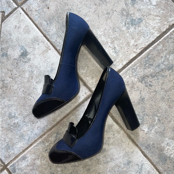 Tory Burch blue heels - Picture 10 of 11